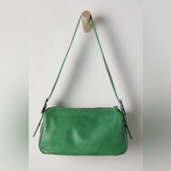 Free People Handbags - Free People Arm Candy Shoulder Bag, Vibrant Green
